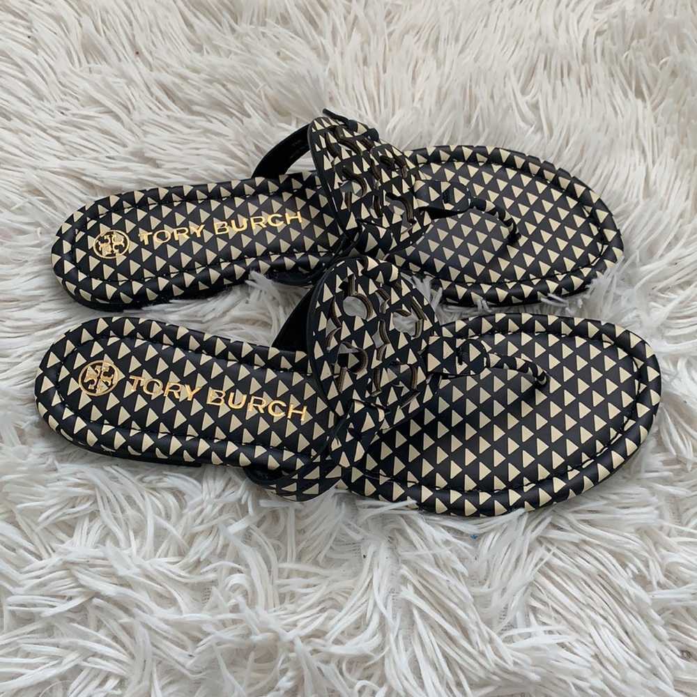 Tory Burch Miller sandals triangle geo sandal - Picture 9 of 13